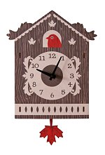Cuckoo Pendulum Wall<br>Clock by Modern Moose